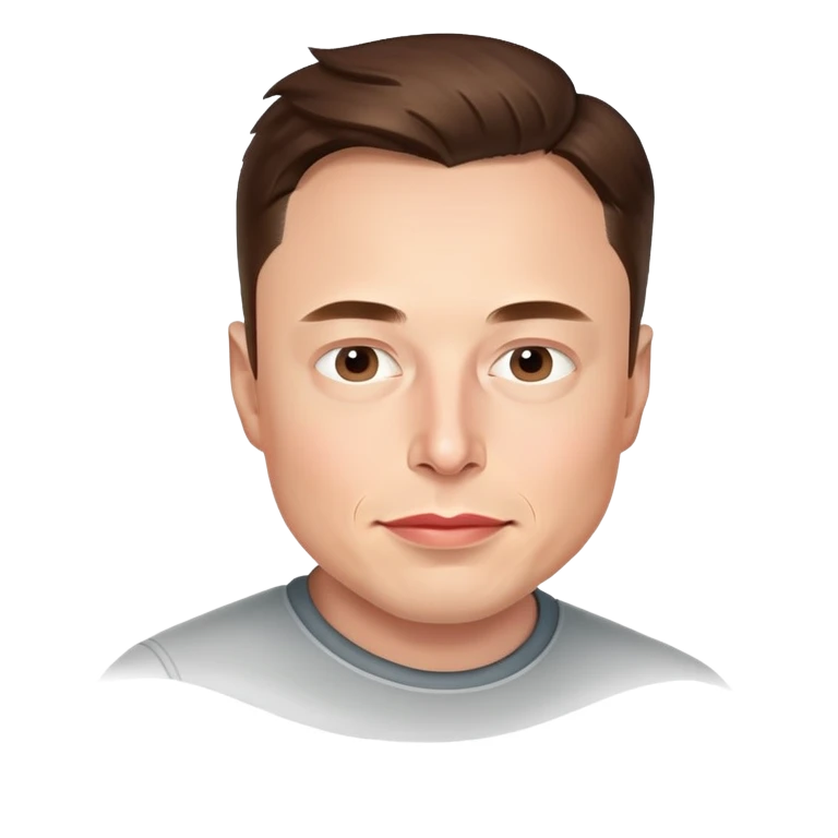 black elon musk emoji
