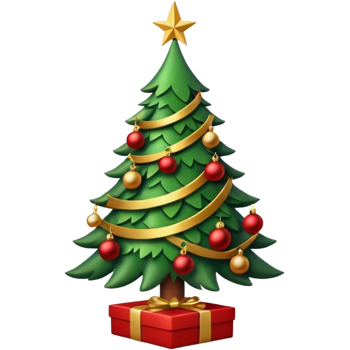 Christmas tree emoji