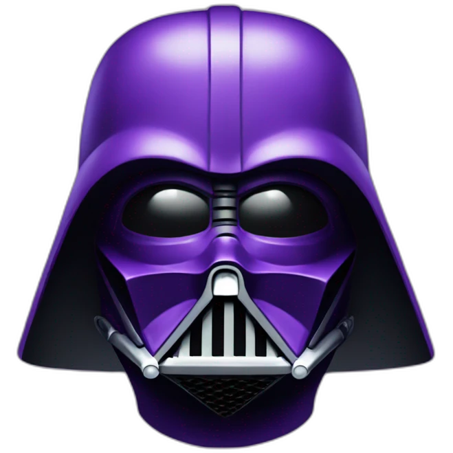 purple darth vader emoji
