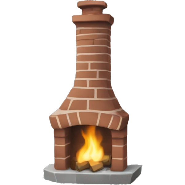 A chimney dancing ￼ emoji