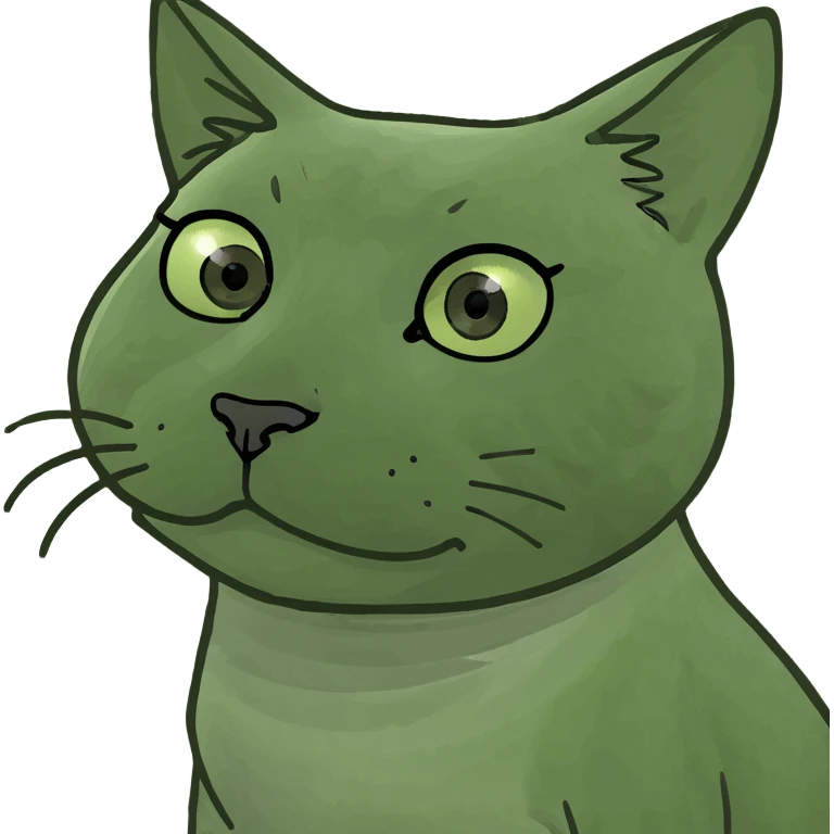 Sassy cat emoji