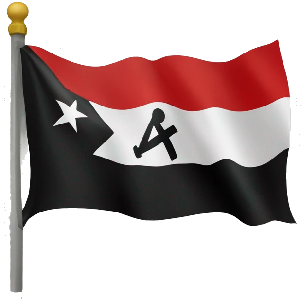 Anarcho-Communist flag emoji