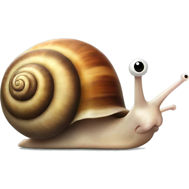 snail with eyelashes  emoji