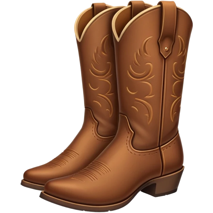 Cowboy boots emoji
