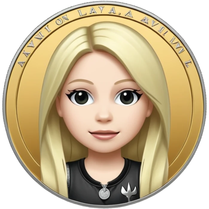 Avril Lavigne coin emoji