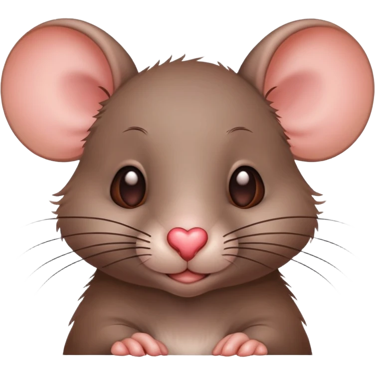 rat with heart eyes emoji