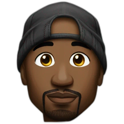 tupac shakur emoji