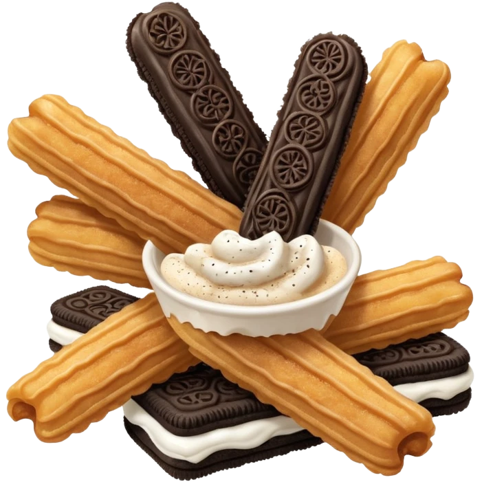 churros oreo emoji