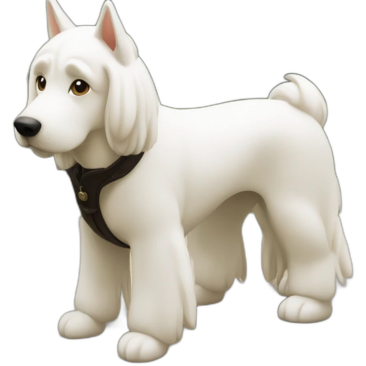 Chien sur cheval emoji