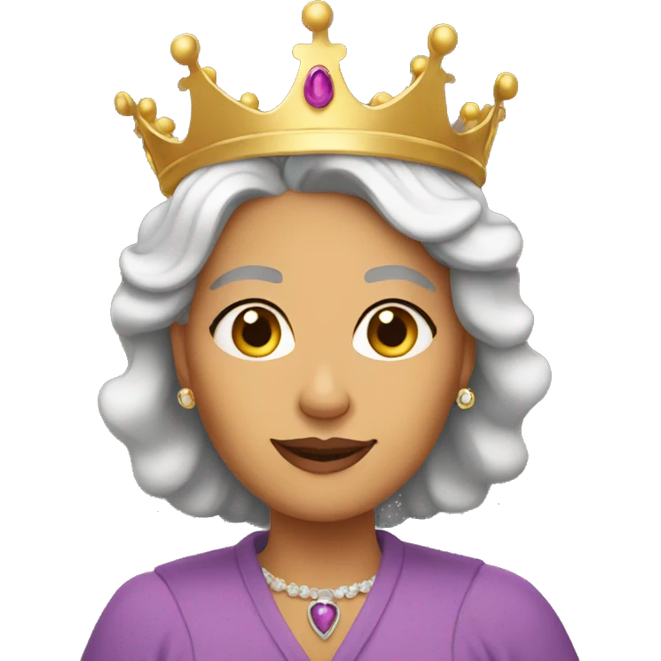queen motherly emoji