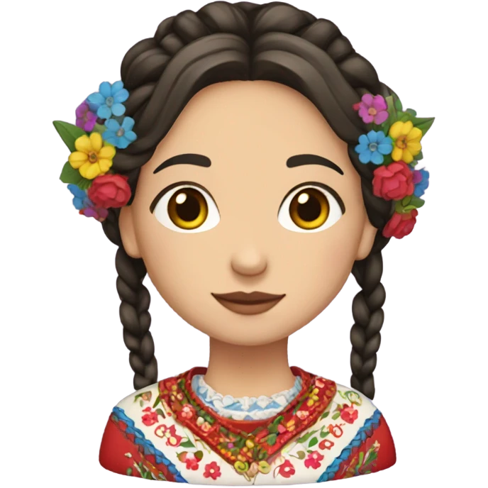 Ukrainian woman  emoji