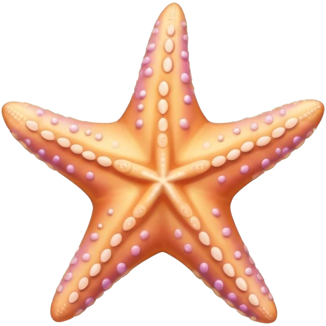 pastel malted starfish emoji