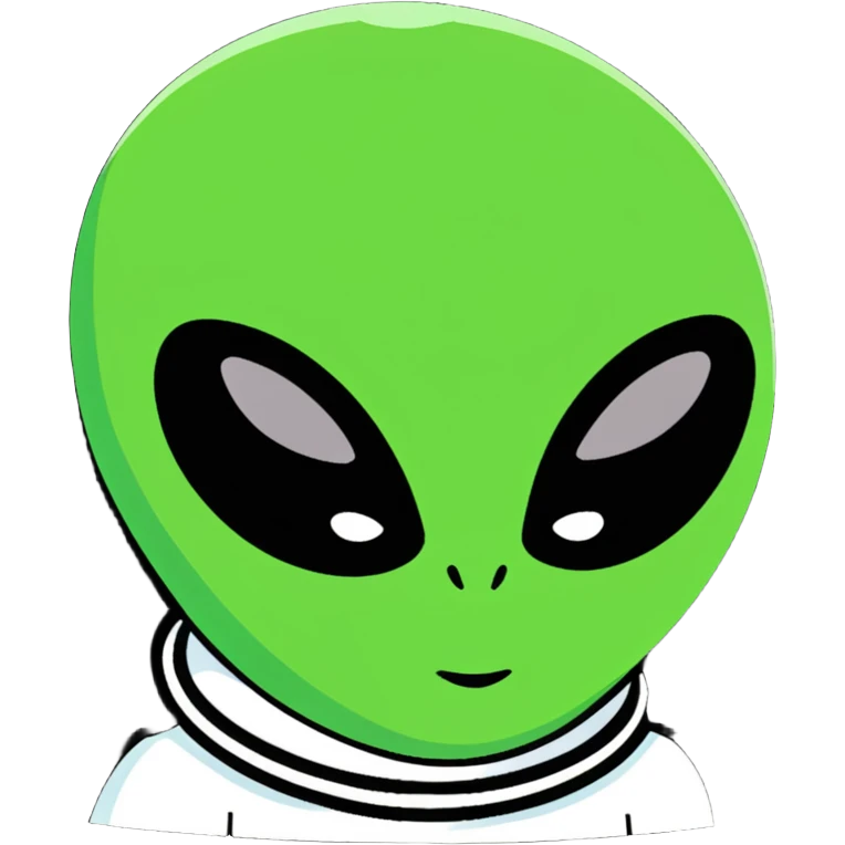 space alien emoji