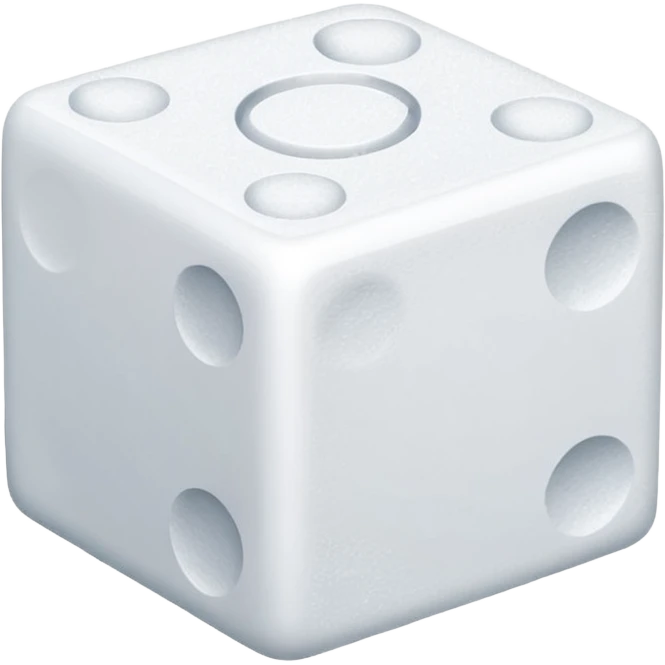 Sugar cube block emoji