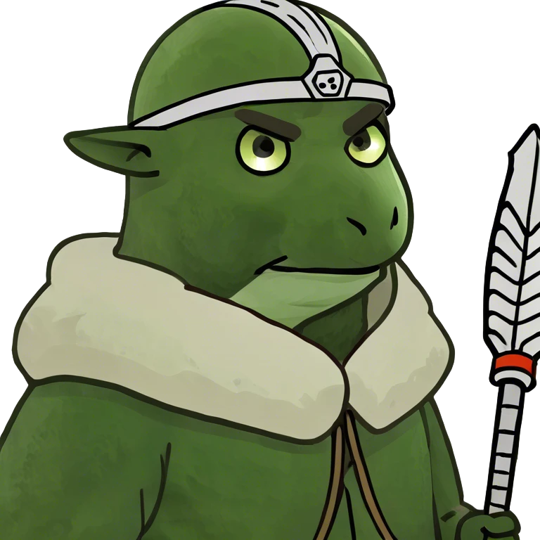 a northmen with a lacrosse stick emoji