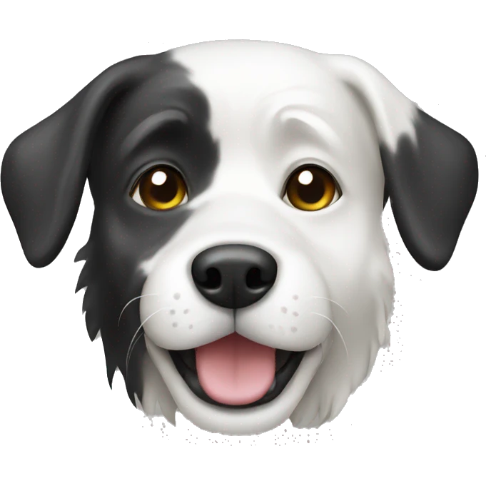 Dog white  emoji