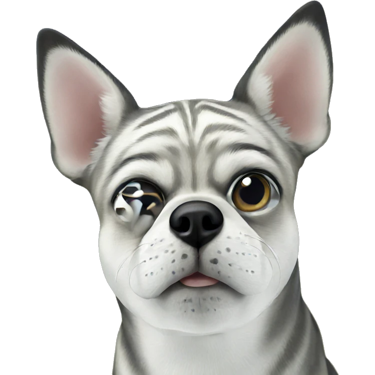 focused animal in soft blur emoji