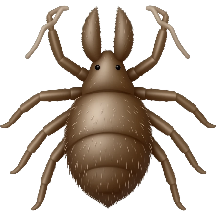 Un ácaro sin patas emoji
