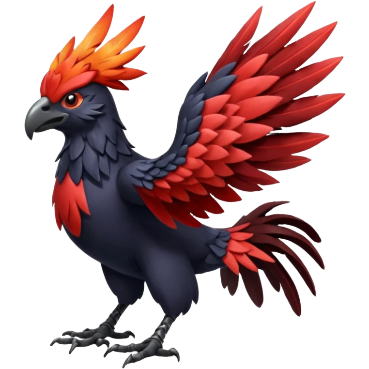 Braviary-Yveltal-Fakémon-hybrid-creature (full body)  emoji