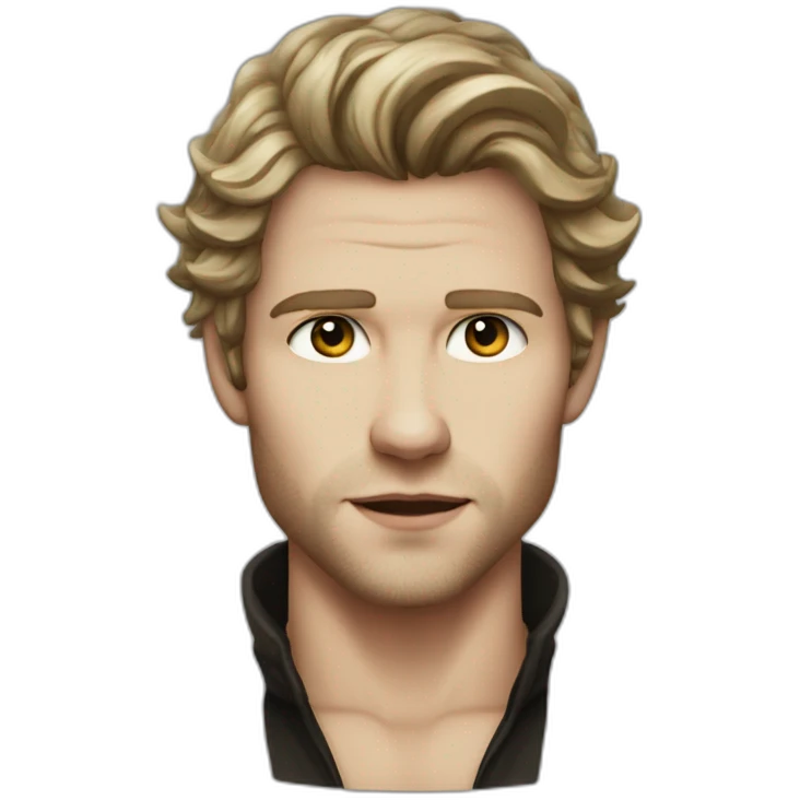 Klaus mikaelson realistic detailed emoji
