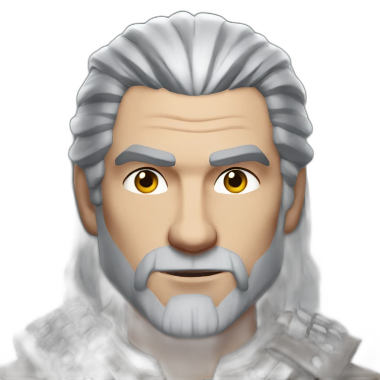 Geralt of Rivia emoji