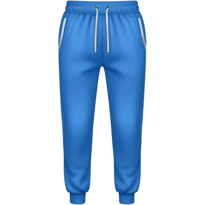 tracksuit bottom blue emoji