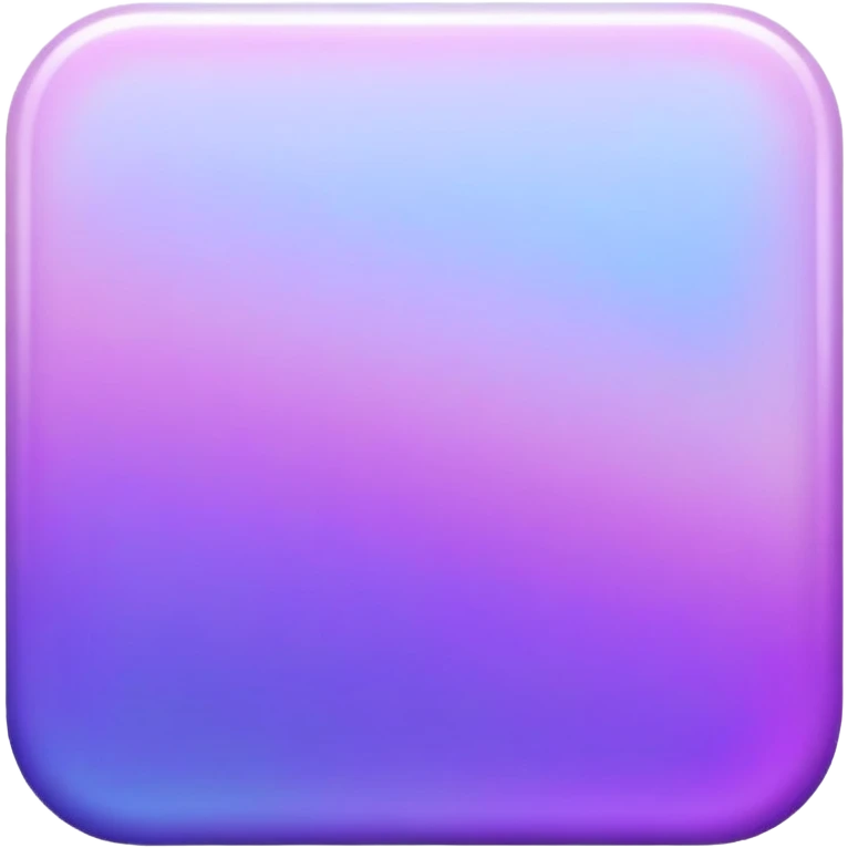 Iridescent pastel purple-violet-indigo-gradient formal elegant sophisticated cultured neat pretty beautiful nifty app icon emoji