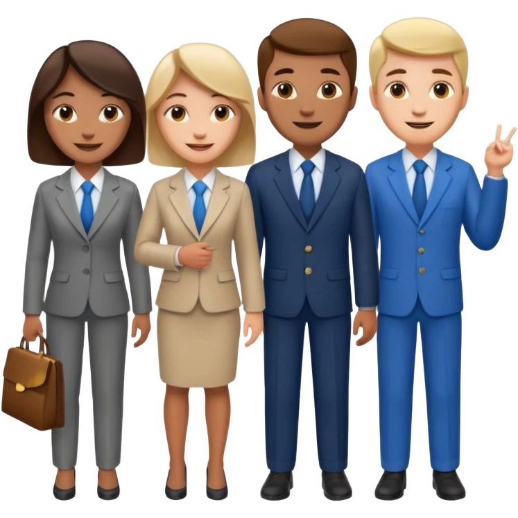 30 different emoji faces of sales workers emoji