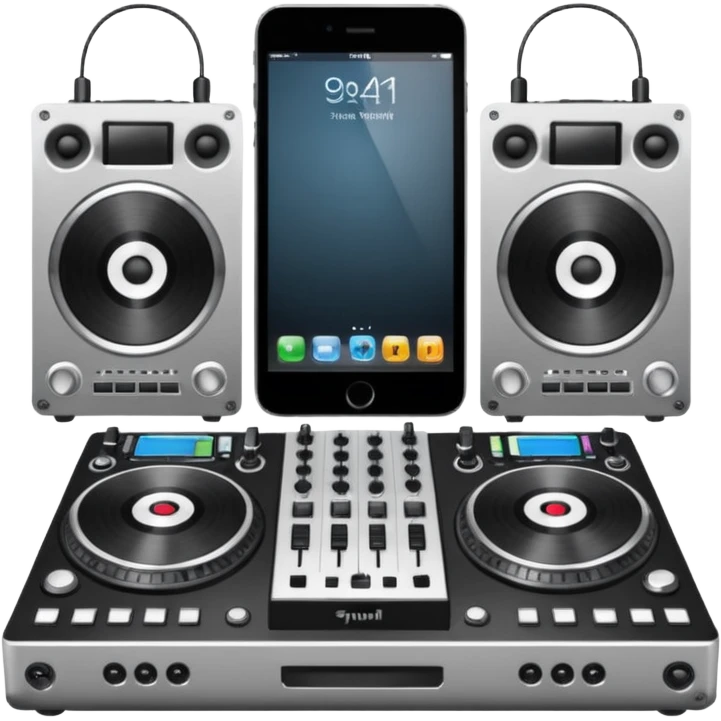 dj setup emoji