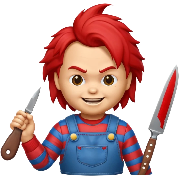 Un emojin de chuky emoji