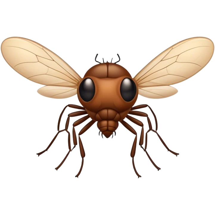 A cute little fly emoji