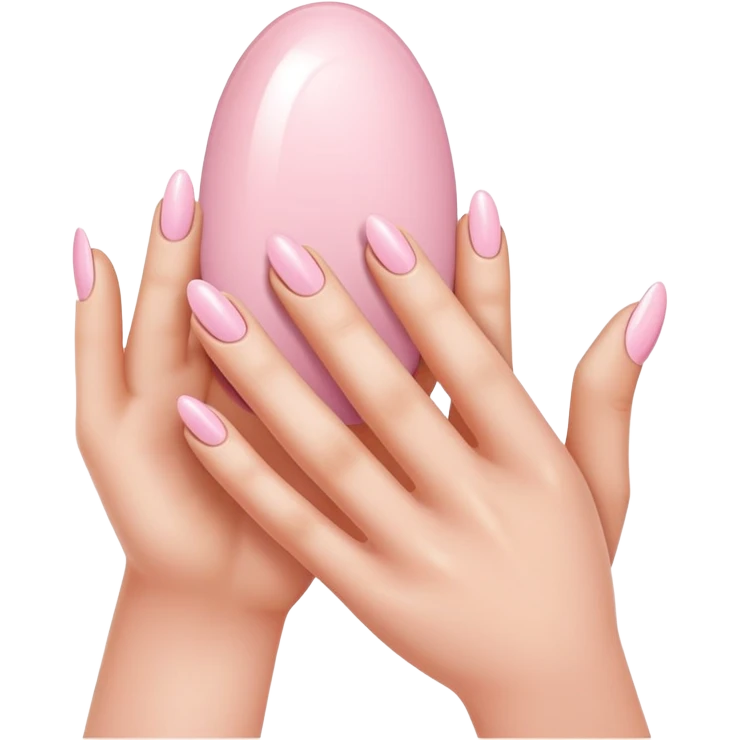 Light pink nails emoji