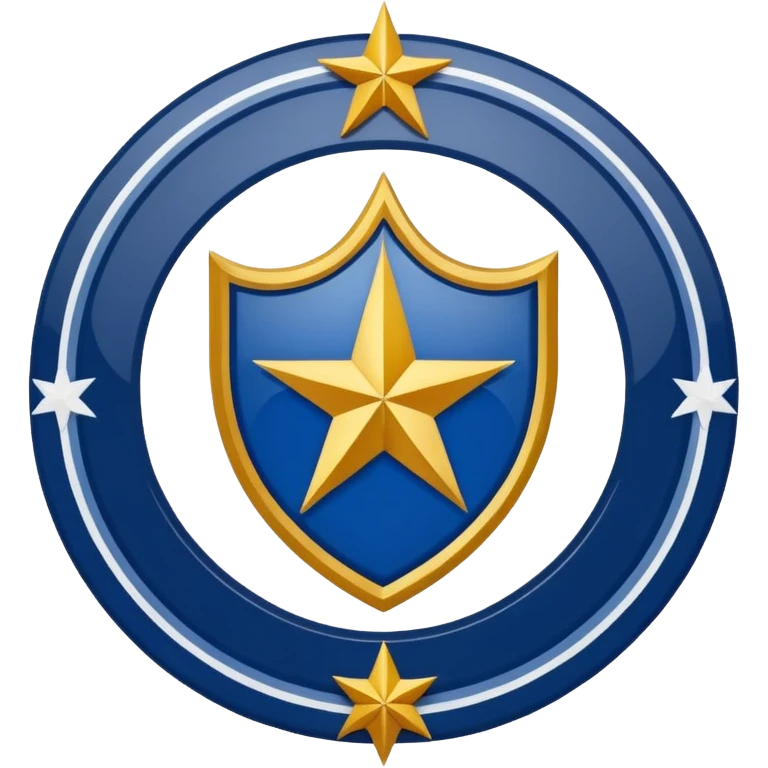 El escudo de los rayados de Monterrey emoji