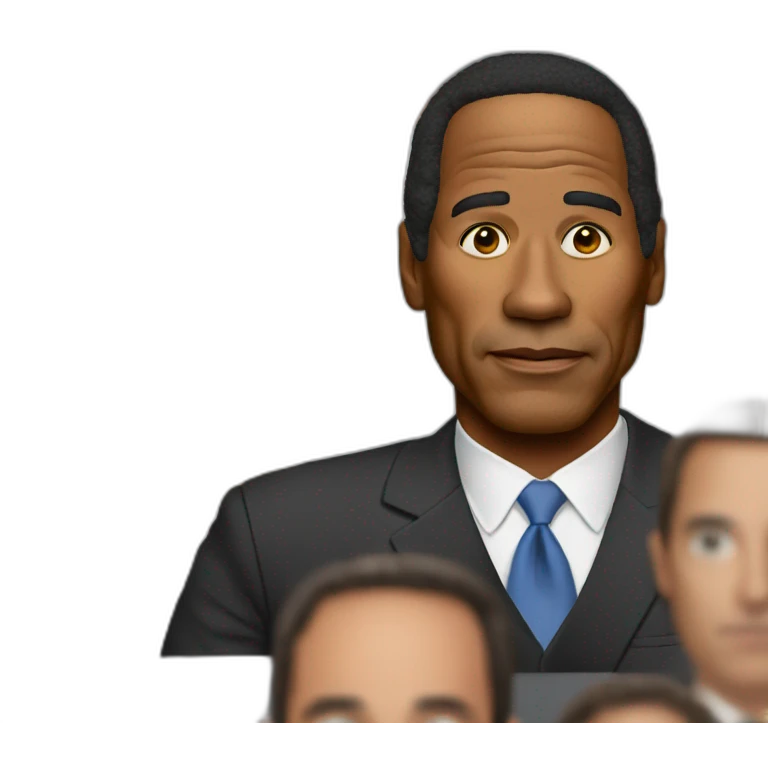 oj simpson creepy emoji