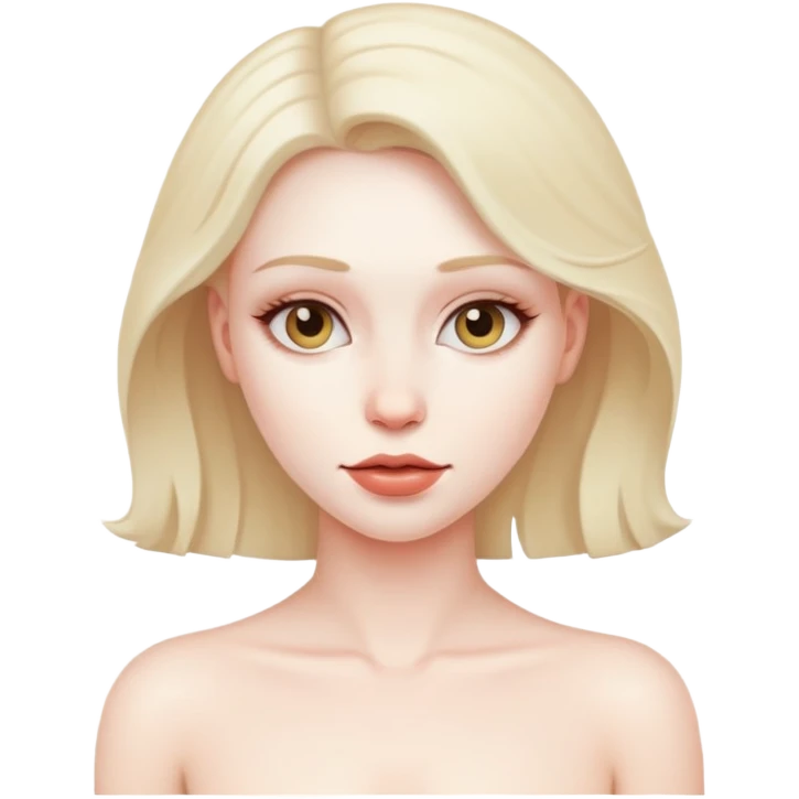 Naked wiman emoji