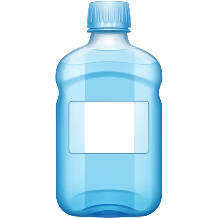 Mouthwash littering emoji