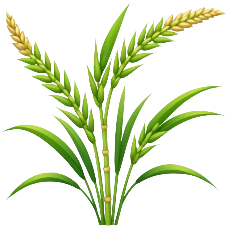 Rice stalk emoji