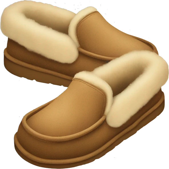 Ugg Tasman slippers emoji