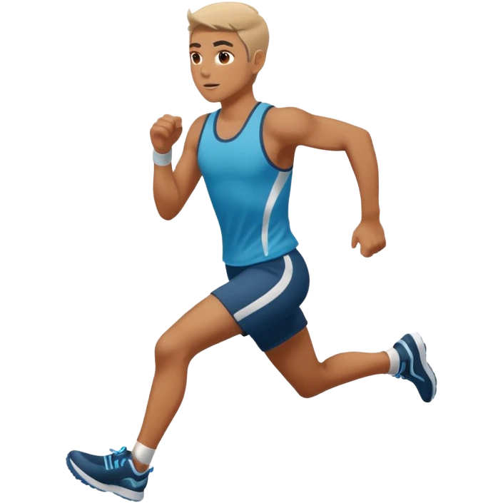 running emoji