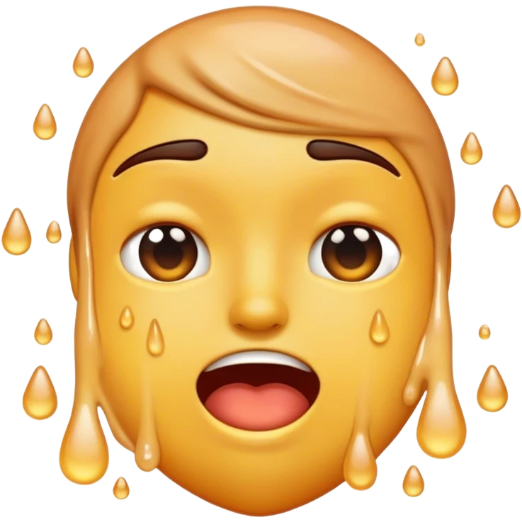 Hot spicy emoji sweat  emoji