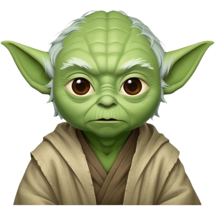 Yoda from starvwars emoji