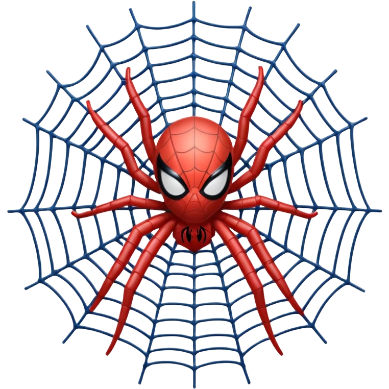 Spider-Man web emoji
