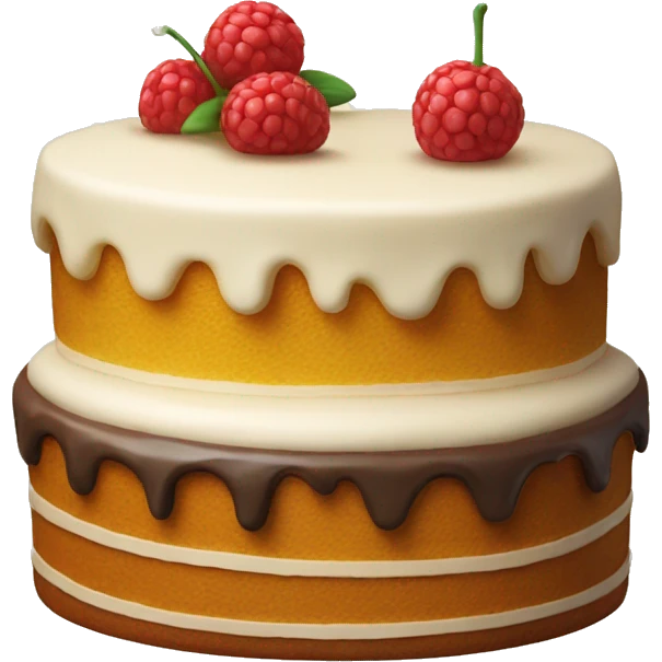 Cake from honey emoji