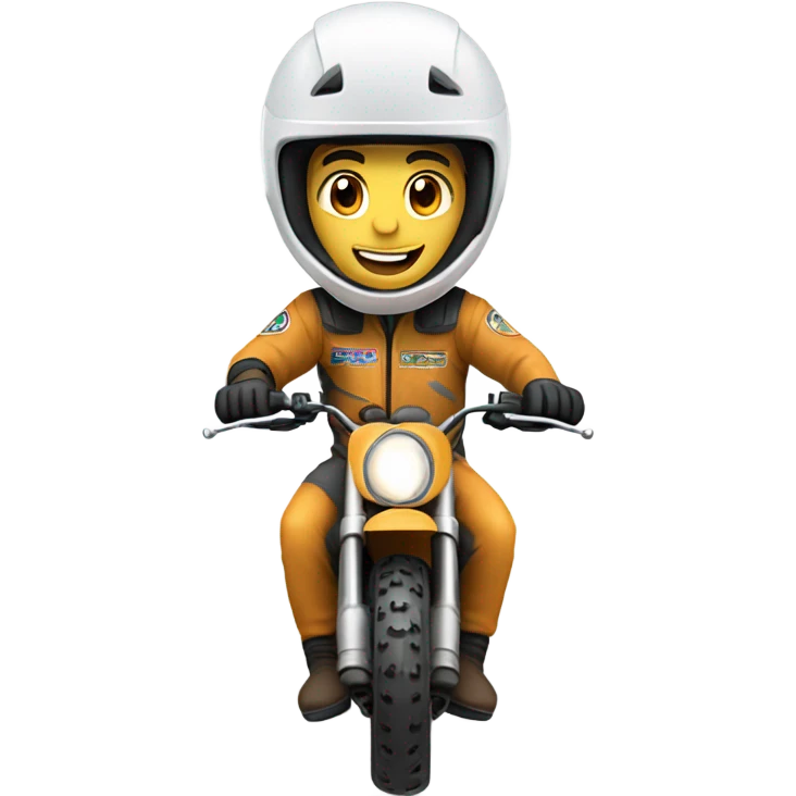 Dirtbike lover emoji