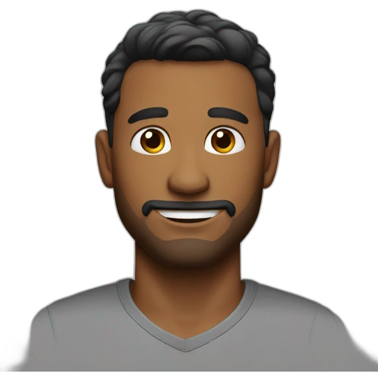 Handsome man emoji