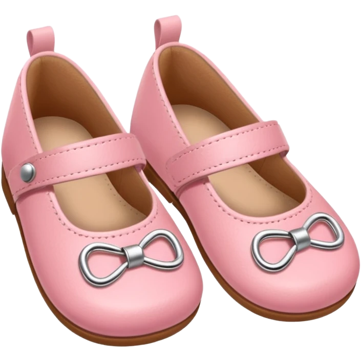 Pink baby shoes  emoji