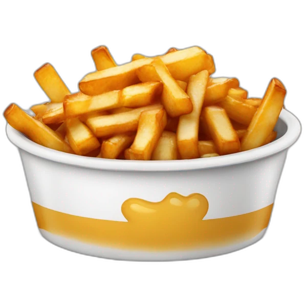 Poutine Québec emoji