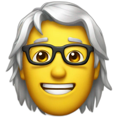 wow nerd emoji face emoji