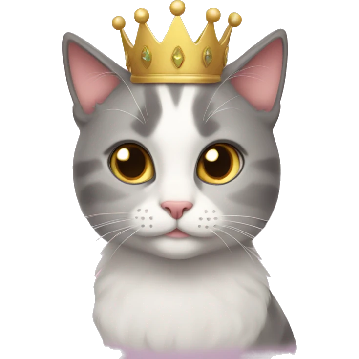 Princess cat emoji