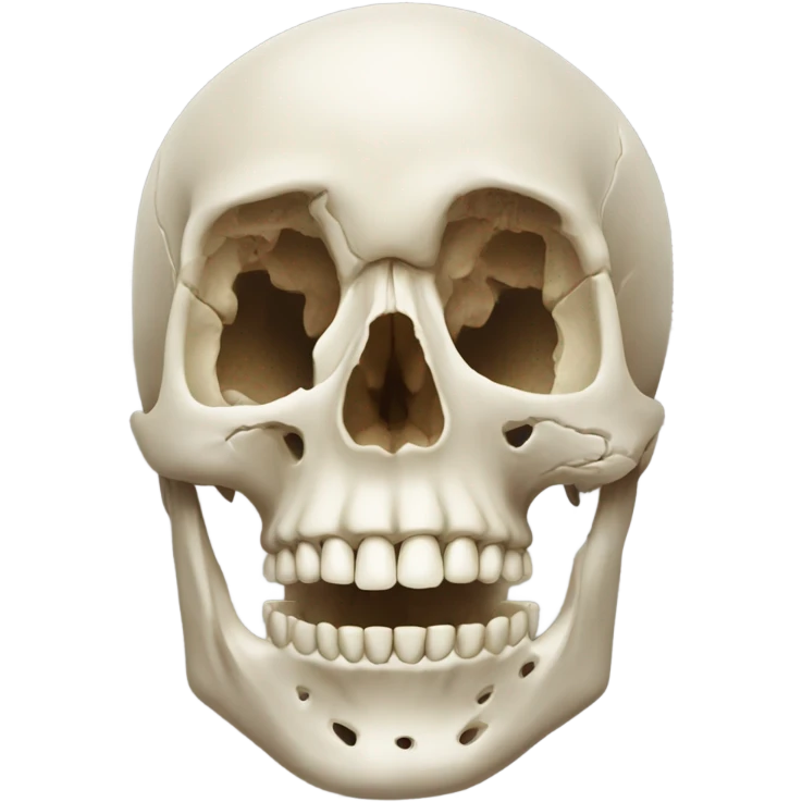 anatomy skull face emoji